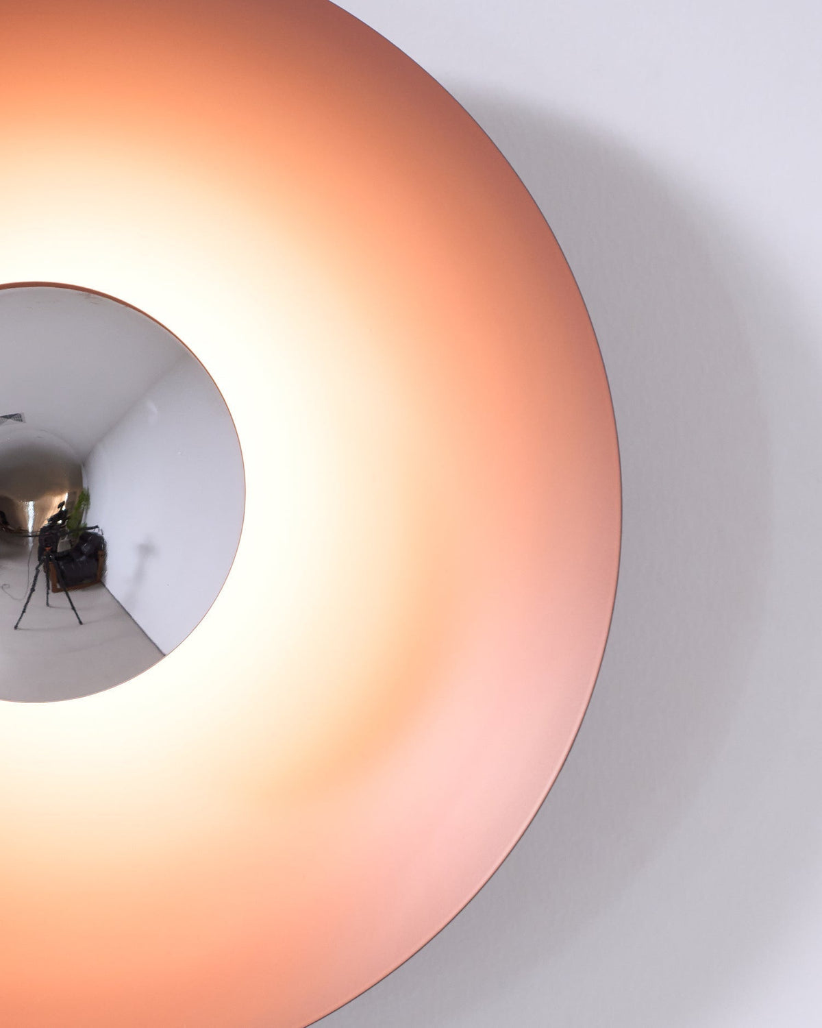 Wall Lamp Eclipse Inspired Halo Glow Modern Minimalist Art Accent-Neutral Decor