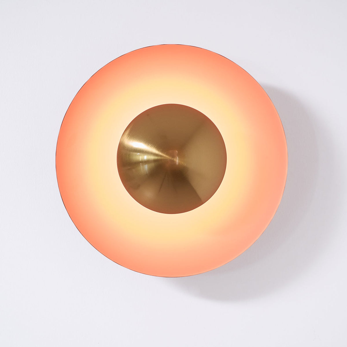 Wall Lamp Eclipse Inspired Halo Glow Modern Minimalist Art Accent-Neutral Decor