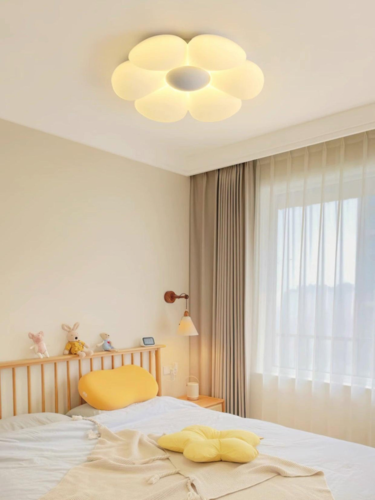 Rivi Plafonnier Fleur à Six Pétales pour Chambre d'Enfant-Cielum