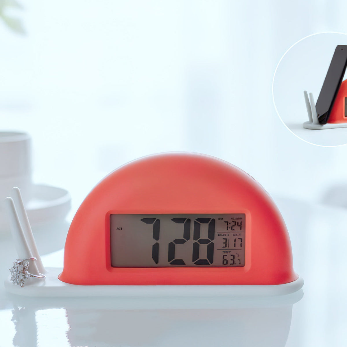 Ciriraya Veilleuse réveil (batterie intégrée)