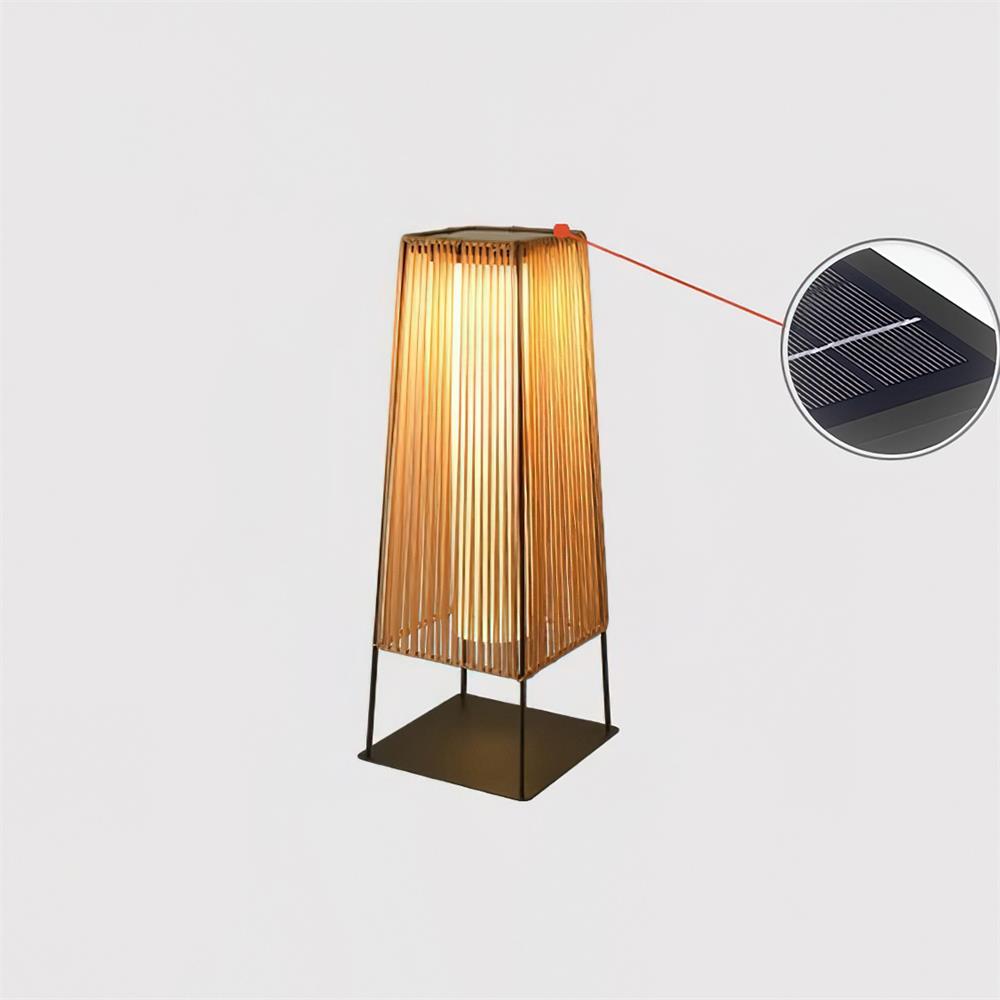 Erixenor Lampe de Poteau Extérieure à Lames Verticales-Cielum