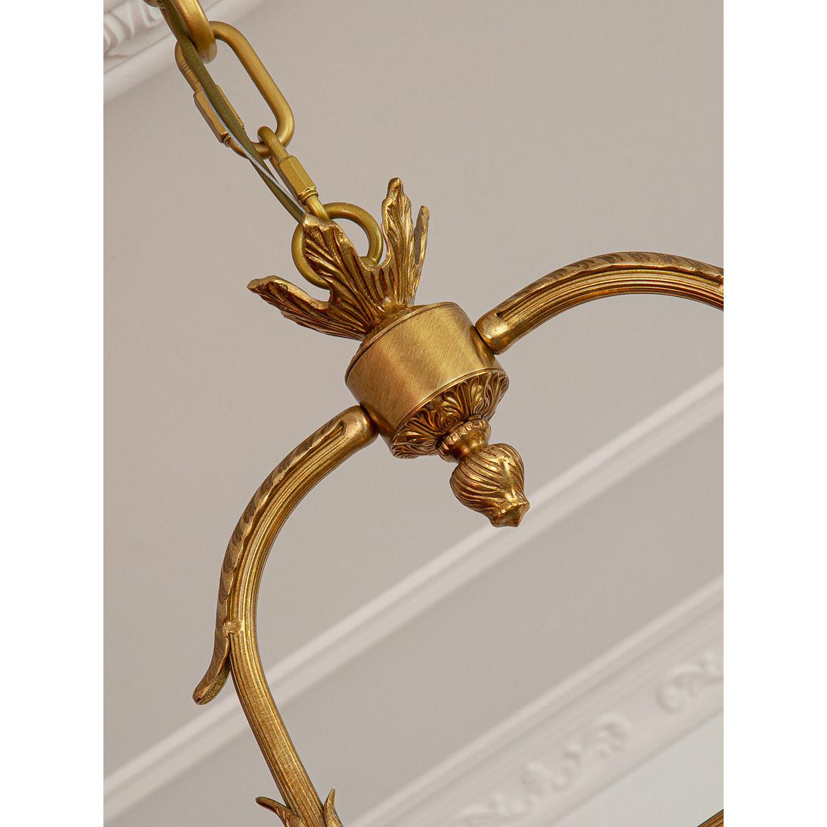 Seraphelion Suspension en Cristal Stainé Linéaire