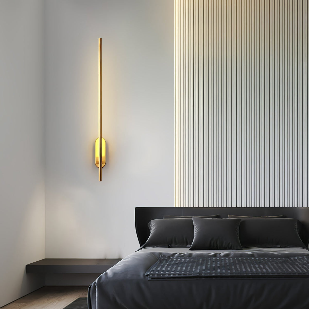 Vrysl Applique Murale avec Prise Fixe Minimaliste