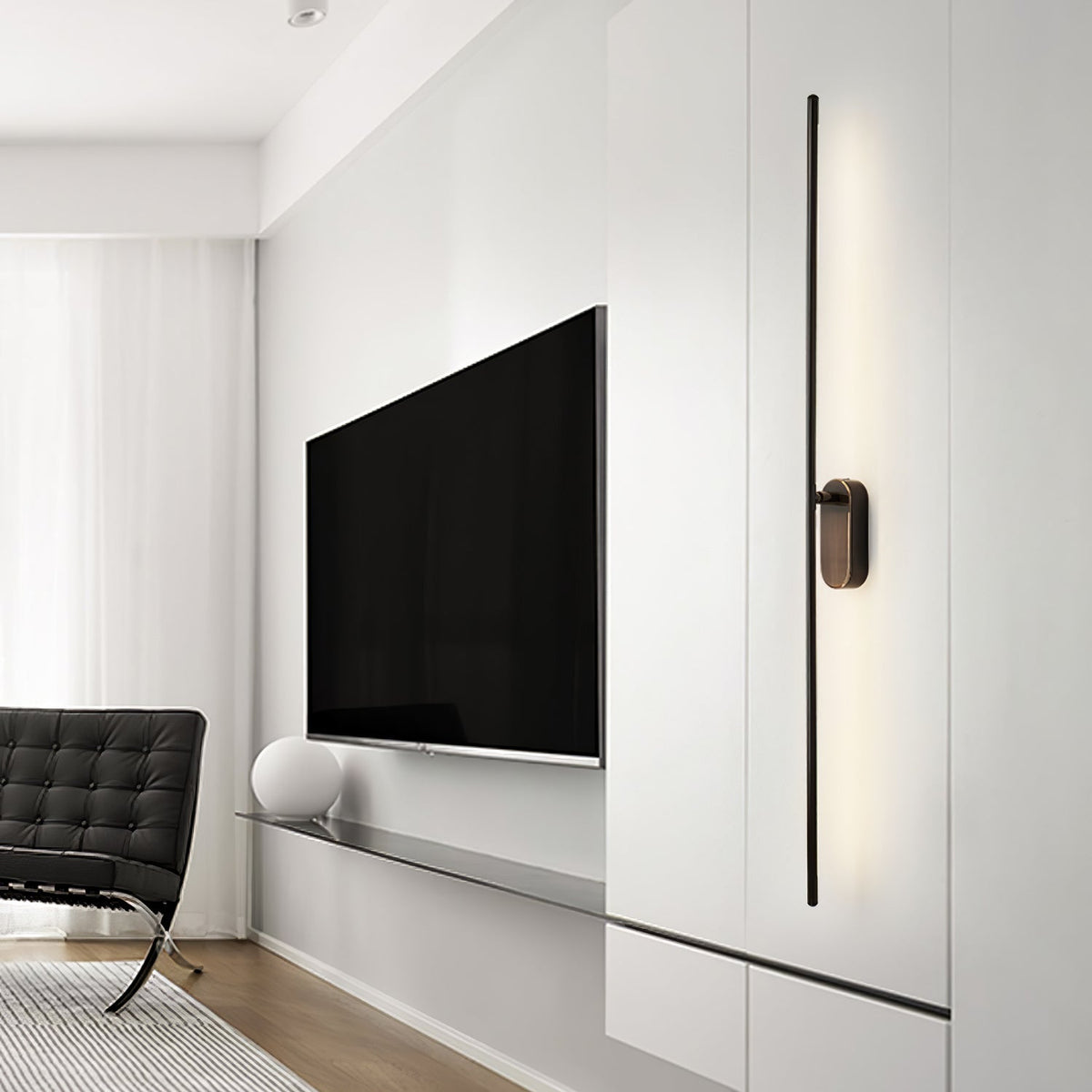 Vrysl Applique Murale avec Prise Fixe Minimaliste