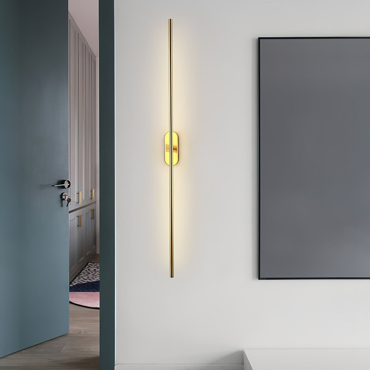Vrysl Applique Murale avec Prise Fixe Minimaliste