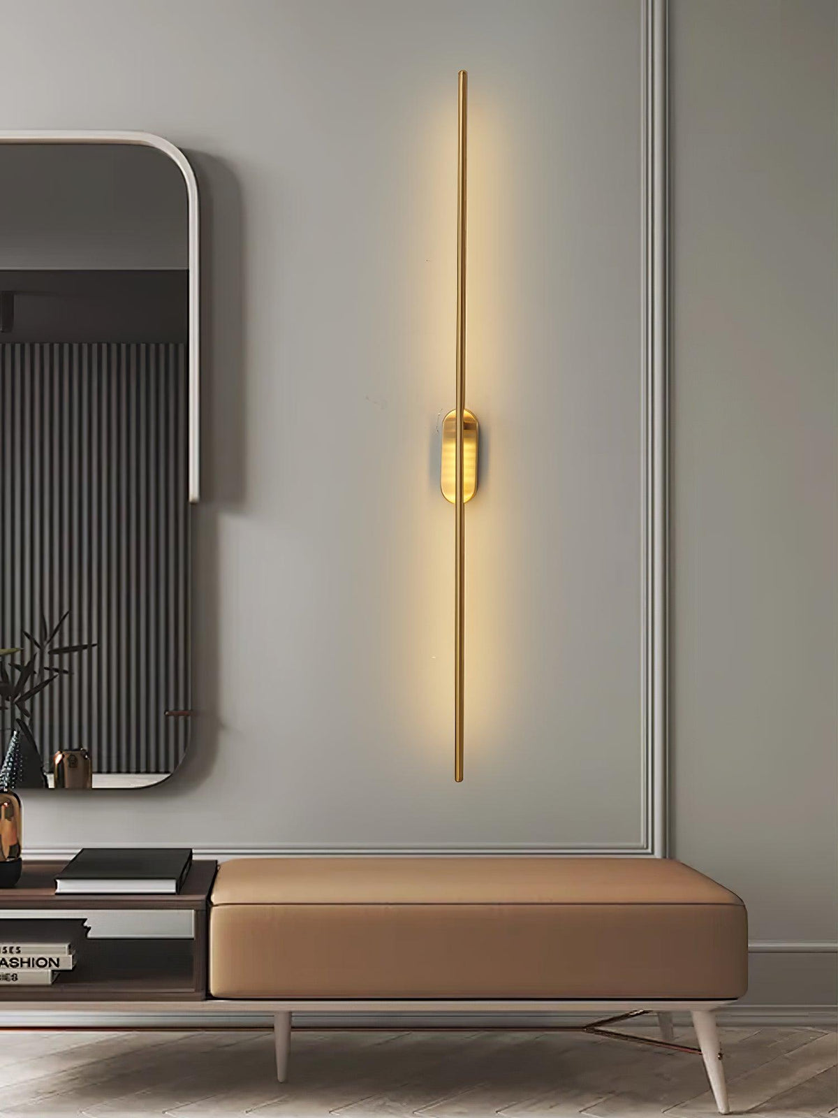 Vrysl Applique Murale avec Prise Fixe Minimaliste
