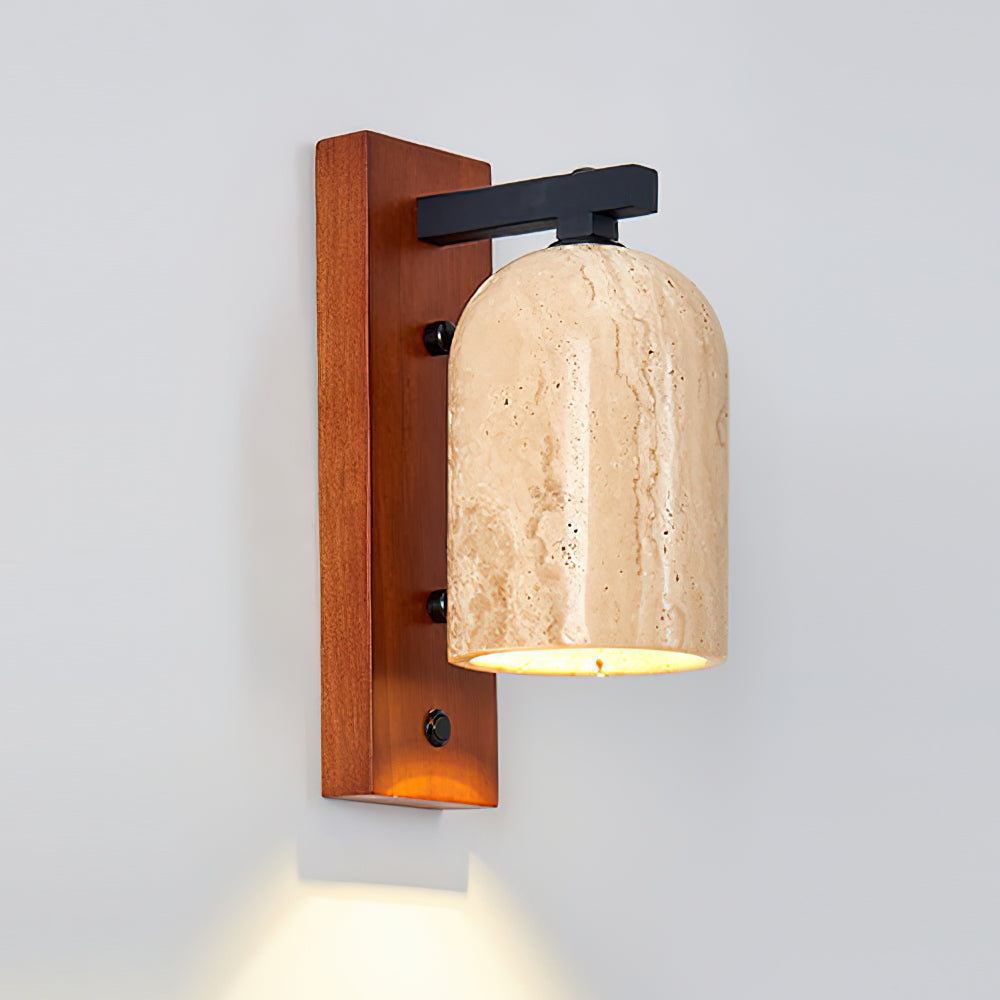 Cole Wall Light Travertine-Neutral Decor