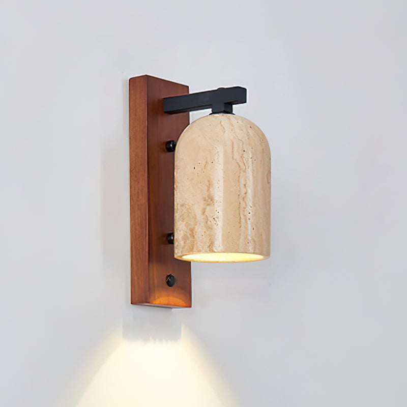 Cole Wall Light Travertine-Neutral Decor