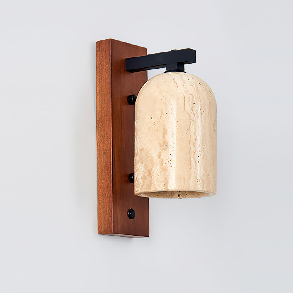 Cole Wall Light Travertine-Neutral Decor