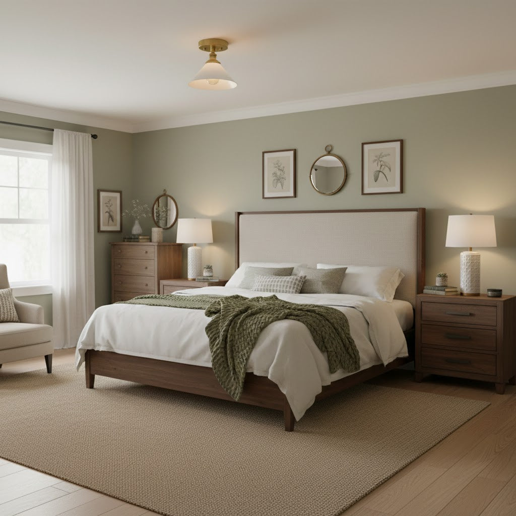 Aureleon Plafonnier en Laiton Design Minimaliste