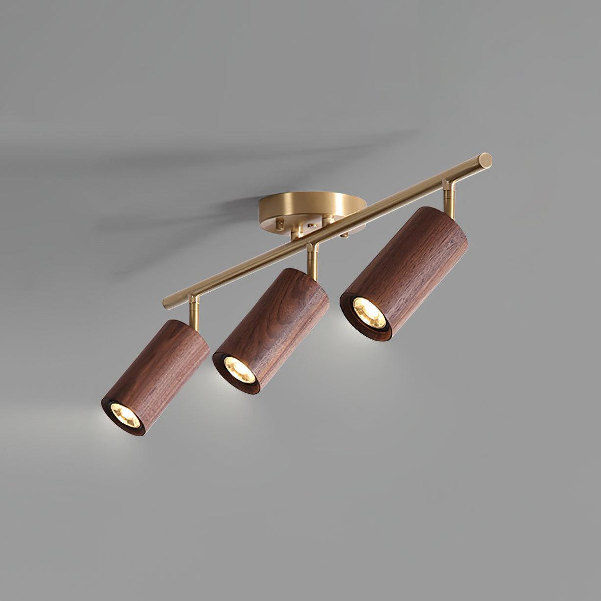 Kovonex Plafonnier sur Rail en Bois-Cielum
