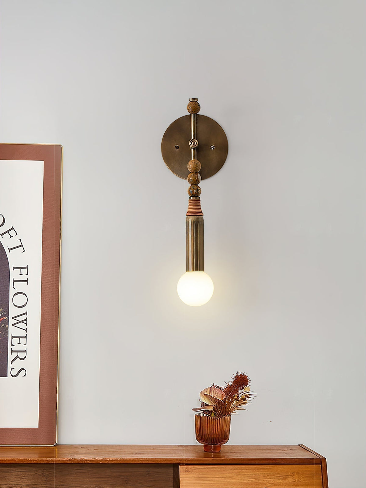Avenel Applique Murale en Marbre Minimaliste Moderne-Cielum