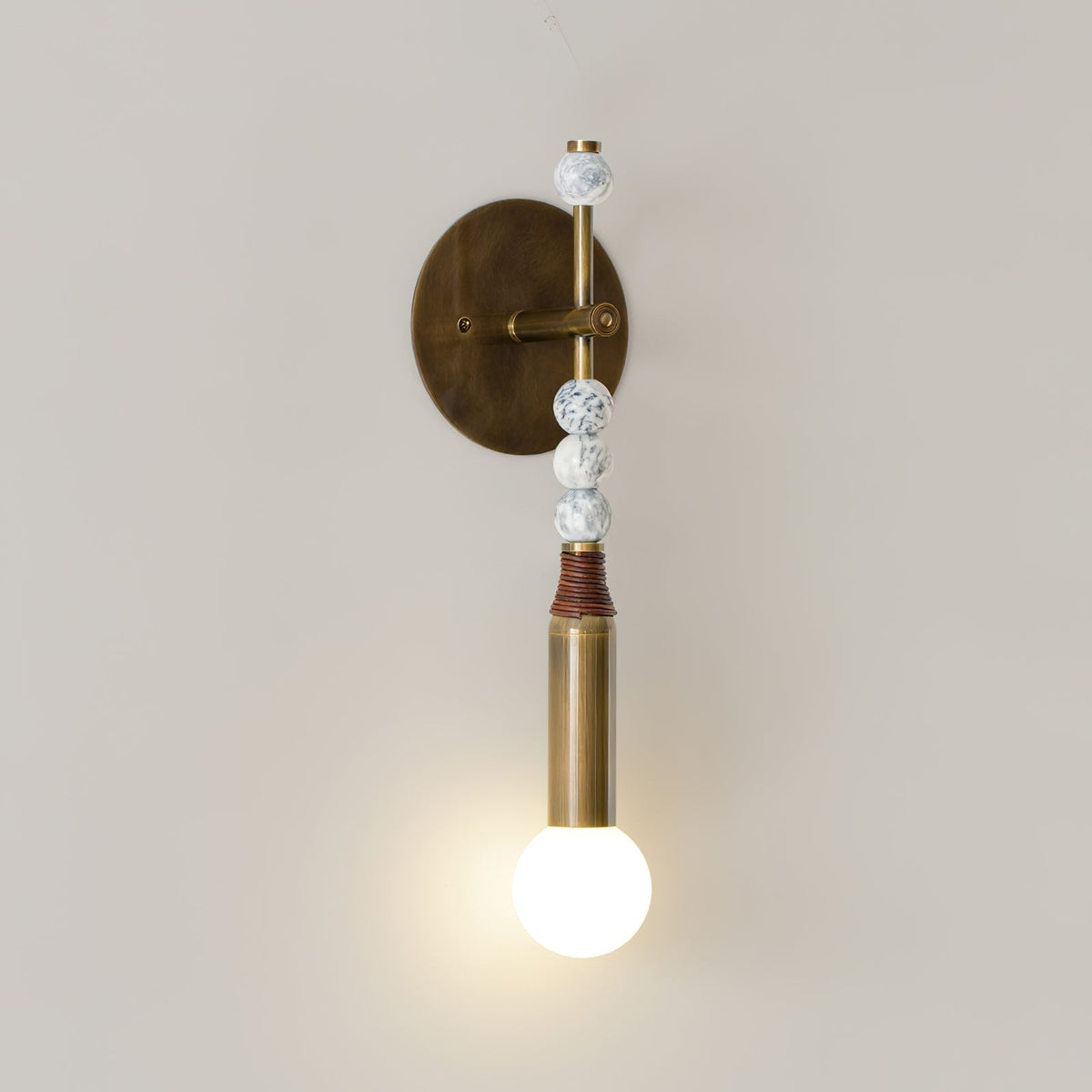 Avenel Applique Murale en Marbre Minimaliste Moderne-Cielum