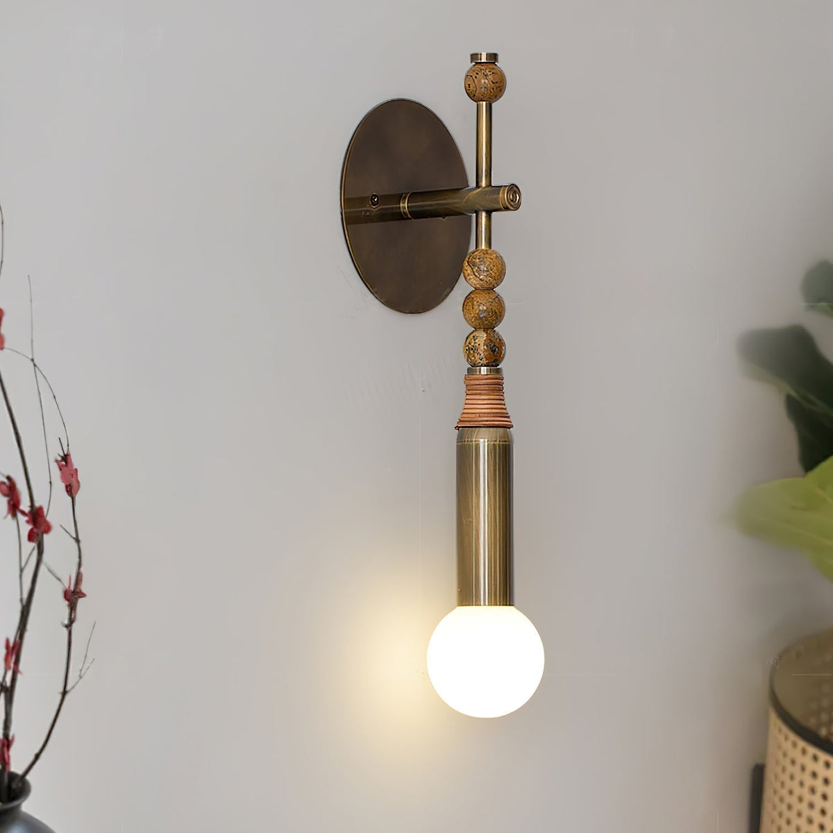 Avenel Applique Murale en Marbre Minimaliste Moderne-Cielum