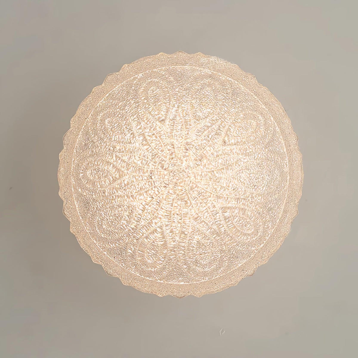 Evale Frosted Glass Flush Mount Ceiling Light-Neutral Decor