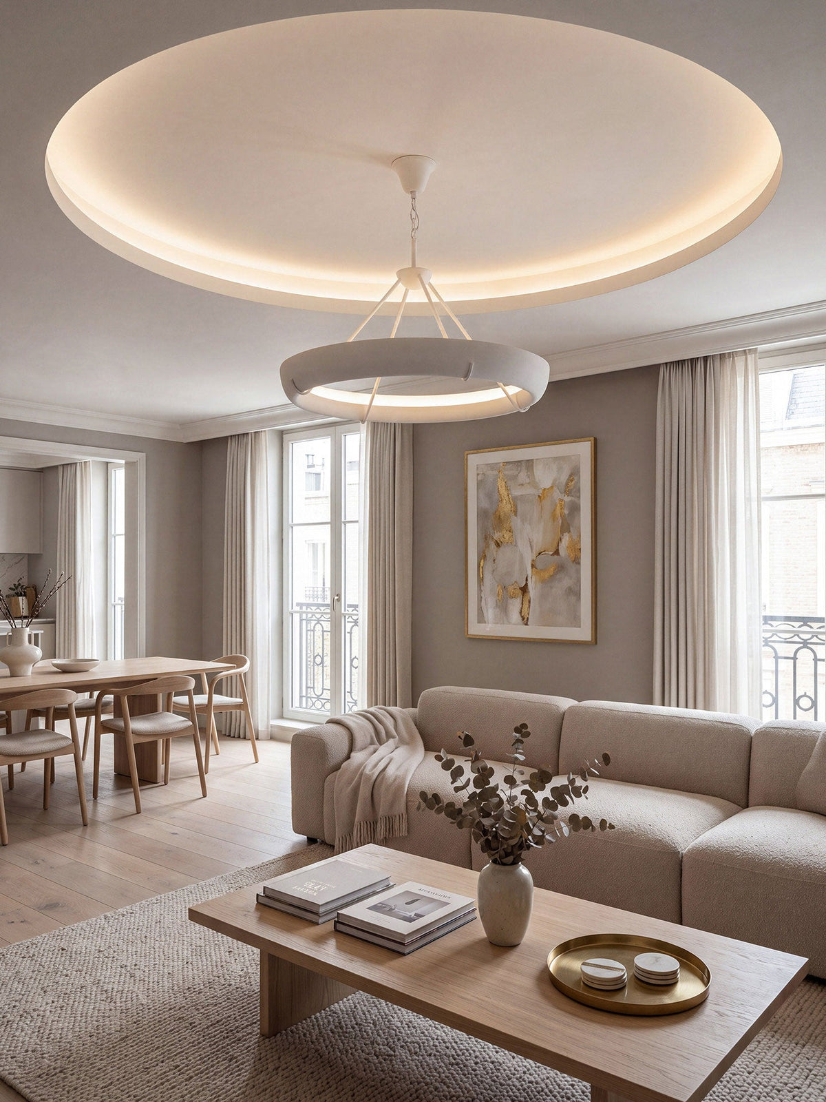 Yelhurst Lustre À Anneaux Composites