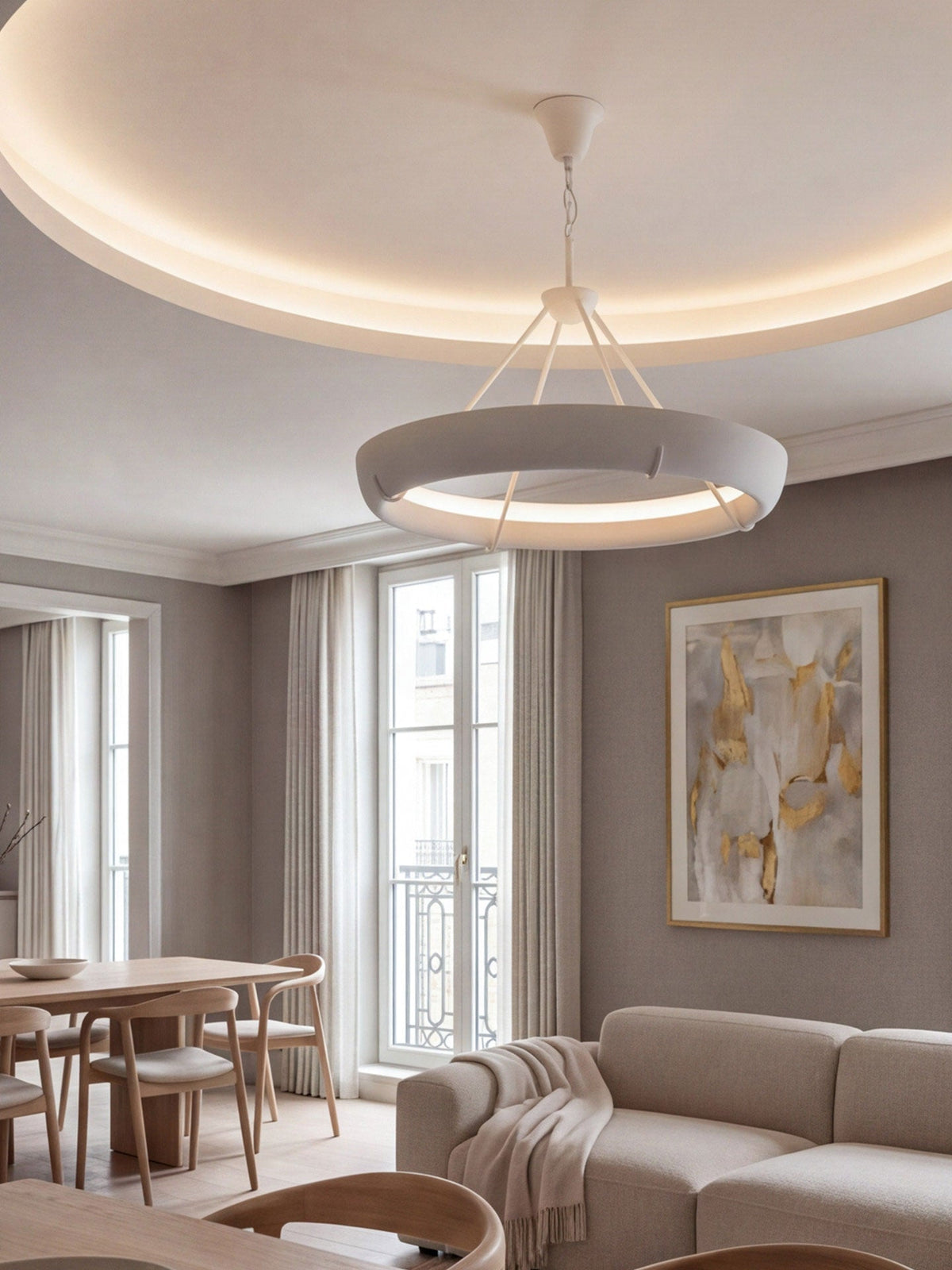 Yelhurst Lustre À Anneaux Composites