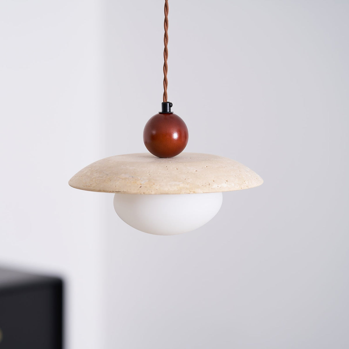 Ritta Travertine Pendant Light Six Style-Neutral Decor