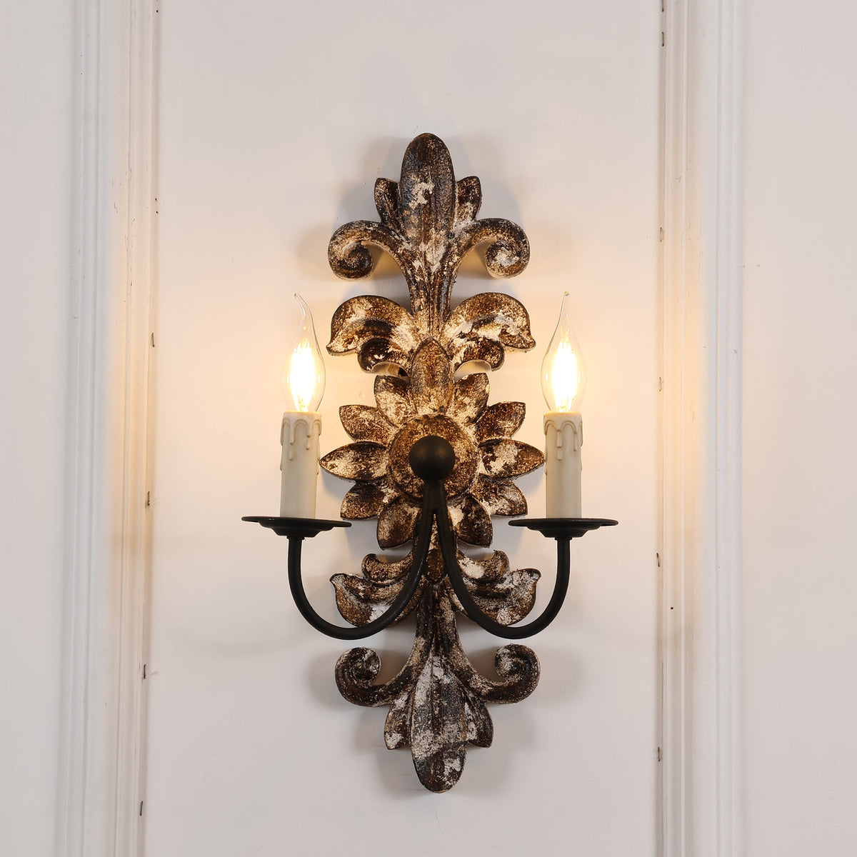 Sorexon Postmodern Luxe Métal Applique Murale-Cielum