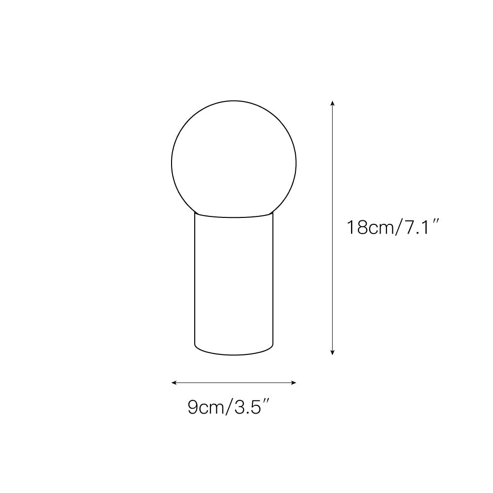 Elaorine Lampe à poser (batterie intégrée)