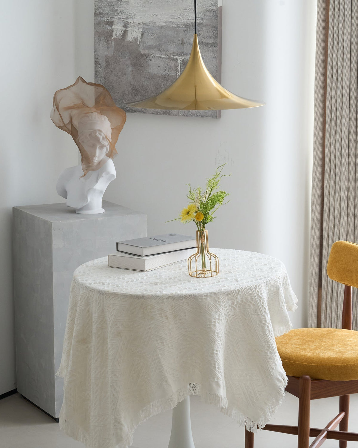 Viro Pendant Lamp Slim Neck and Wide Flare Contemporary Dining-Neutral Decor