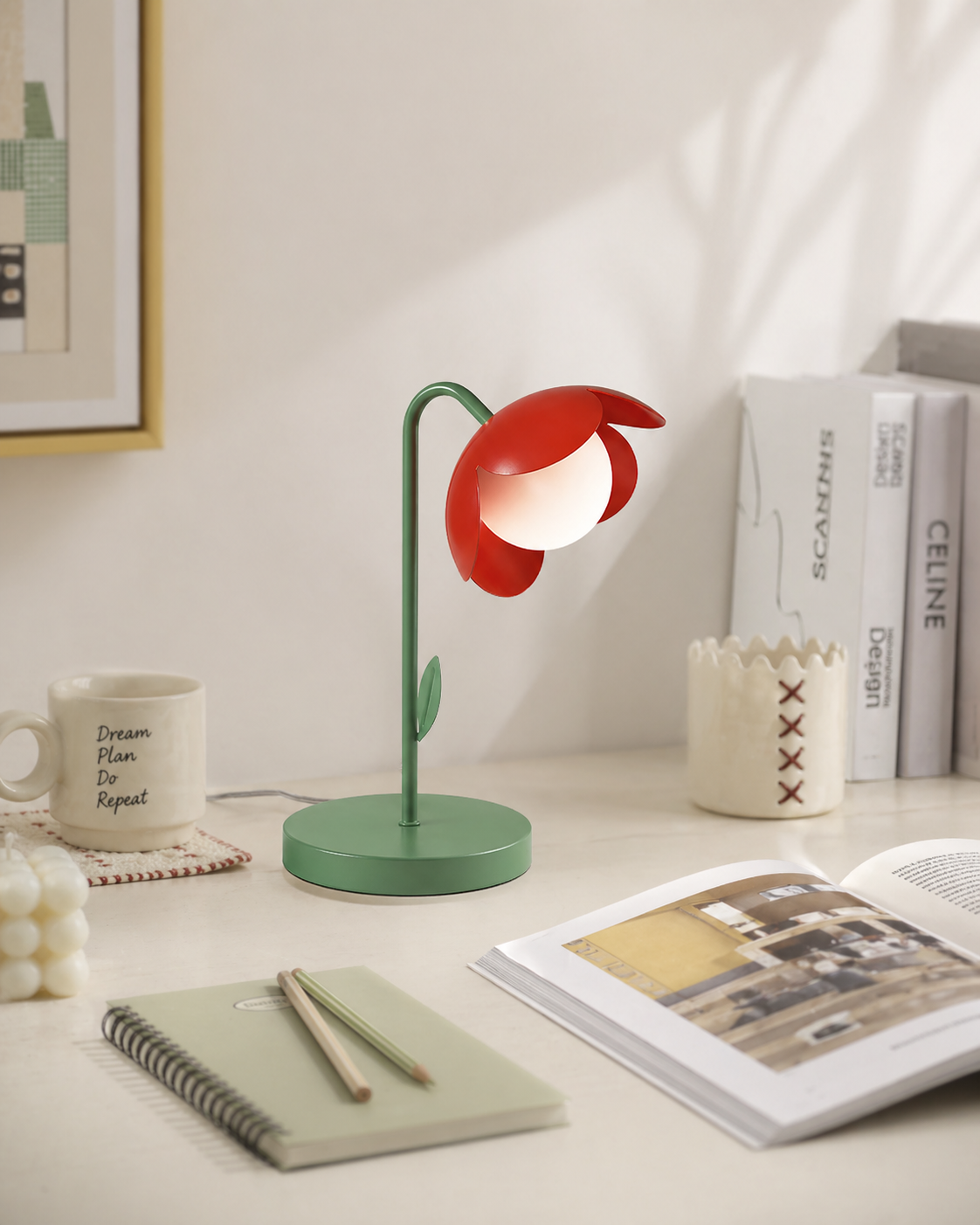 Tulip Lampe de Table