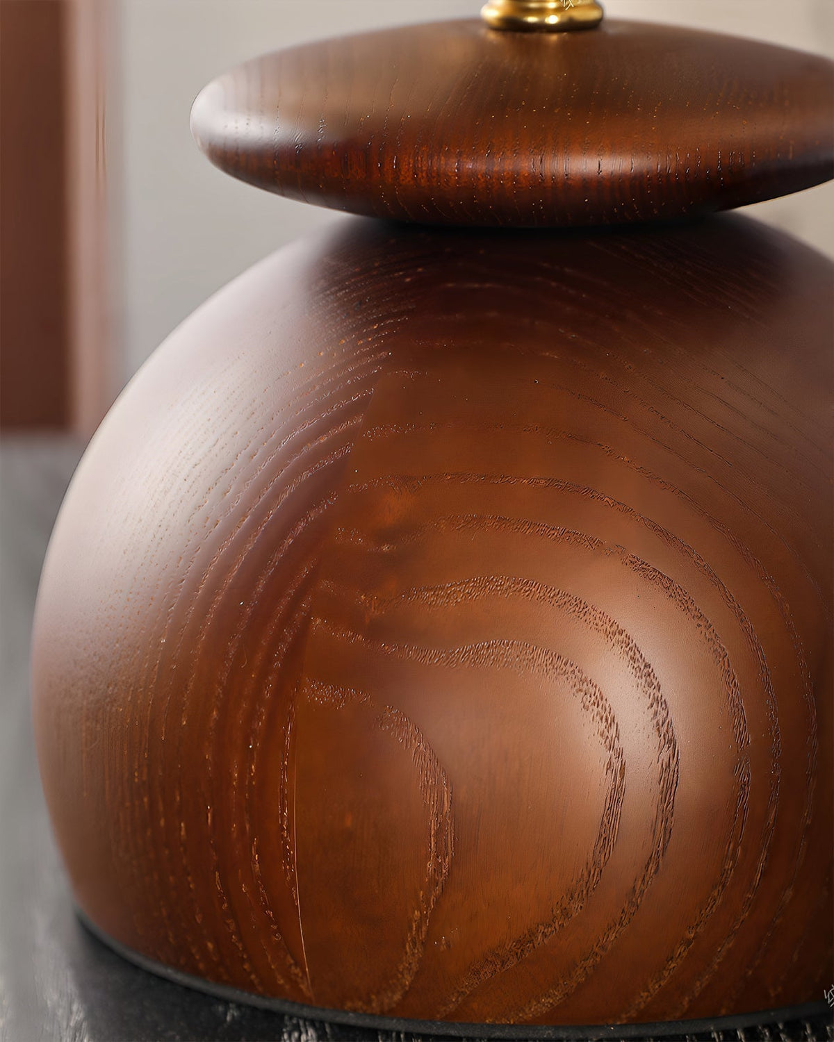 Valeska Table Lamp against a neutral background to show its true colors.