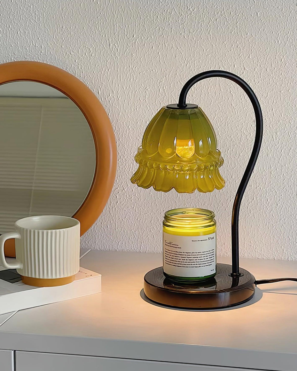 Ciralia Lampe Chauffe-Bougies