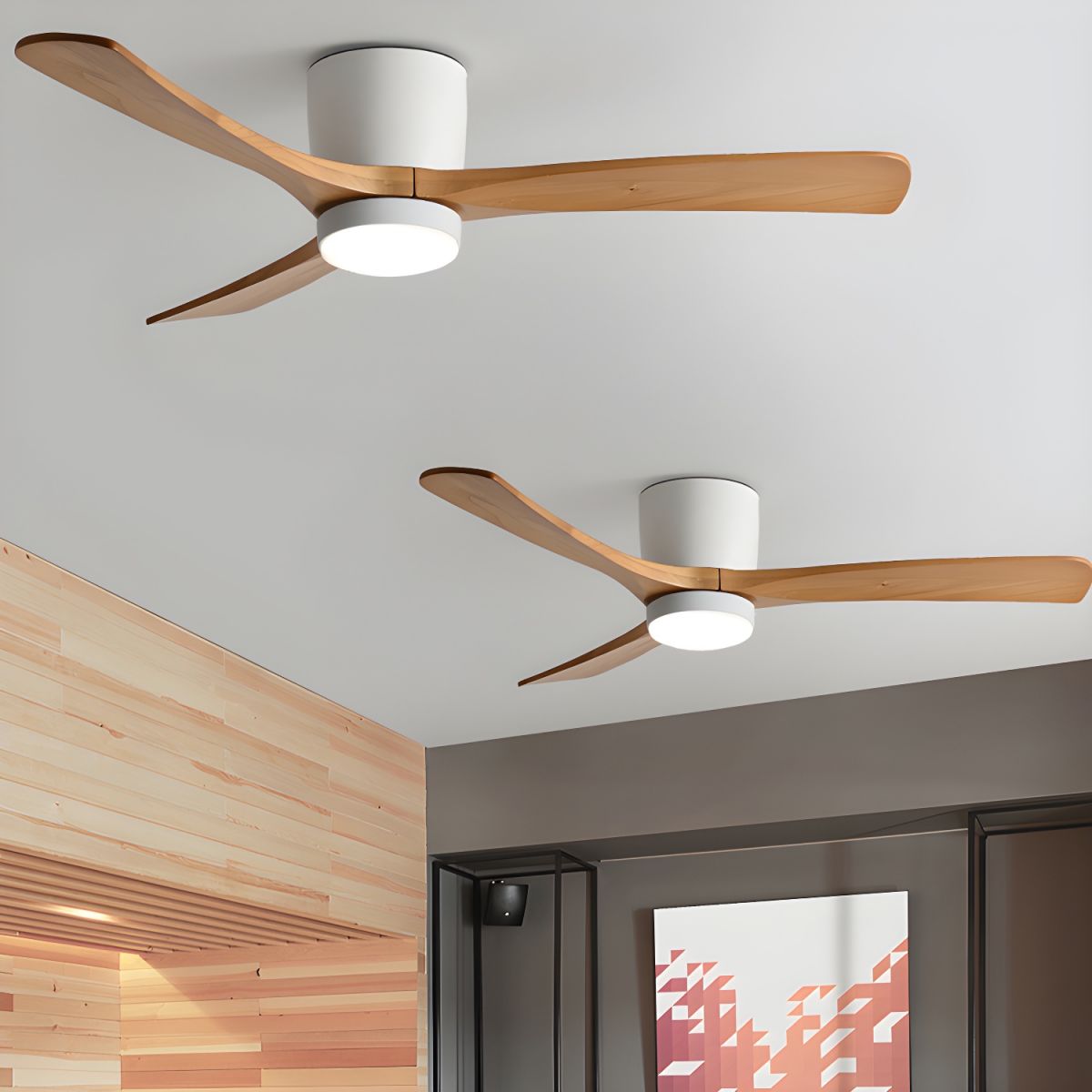 Miroise Ventilateur de Plafond avec Éclairage