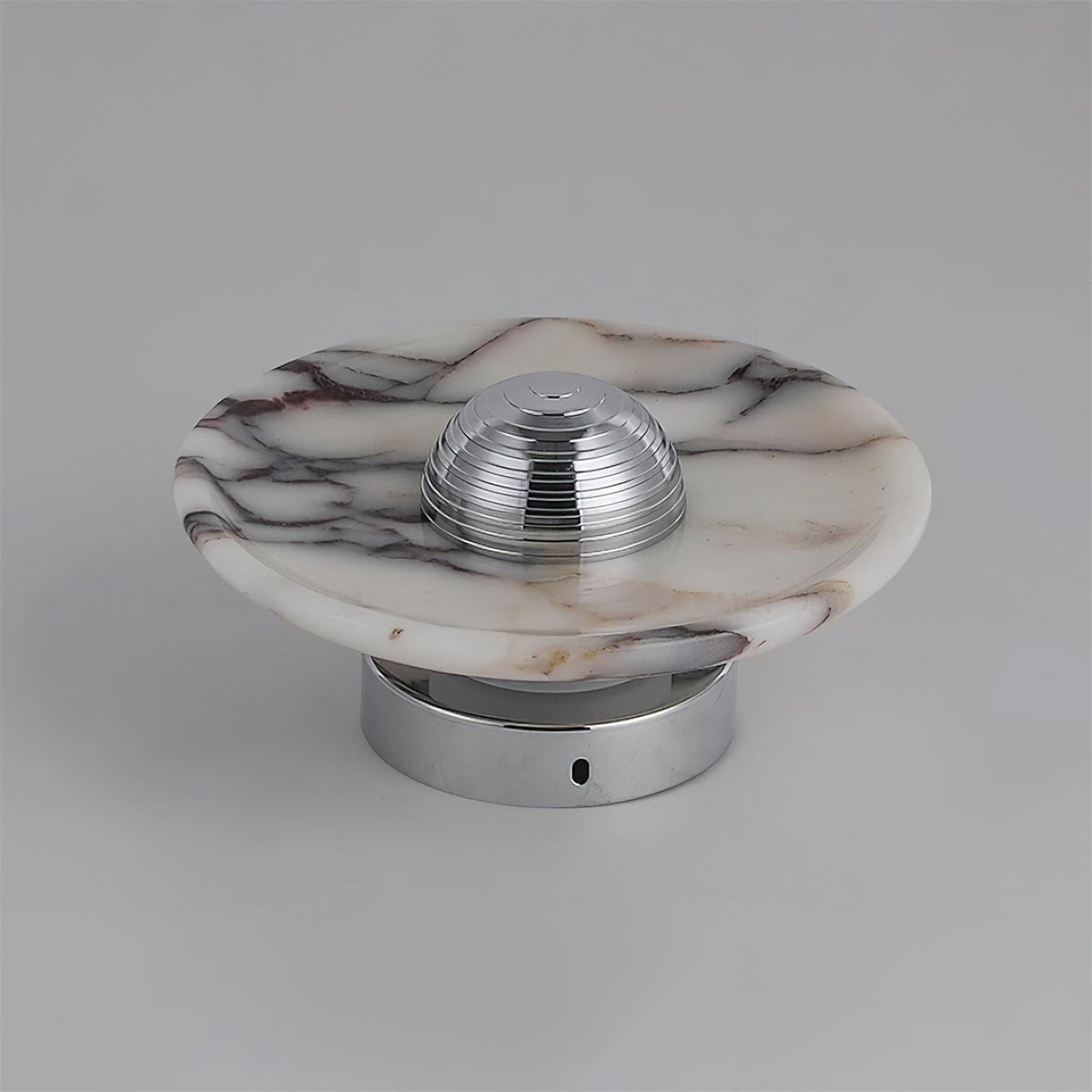 Wall Lamp Marble Disc LED Modern Light Fixture Multiple Colors-Neutral Decor