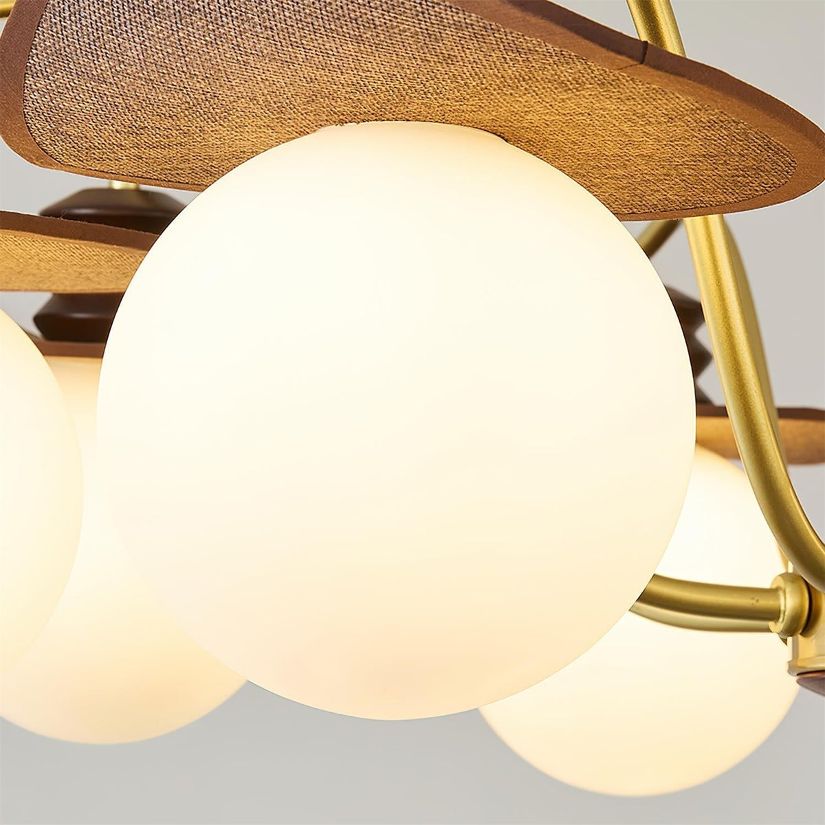 Bois-Globe Lustre