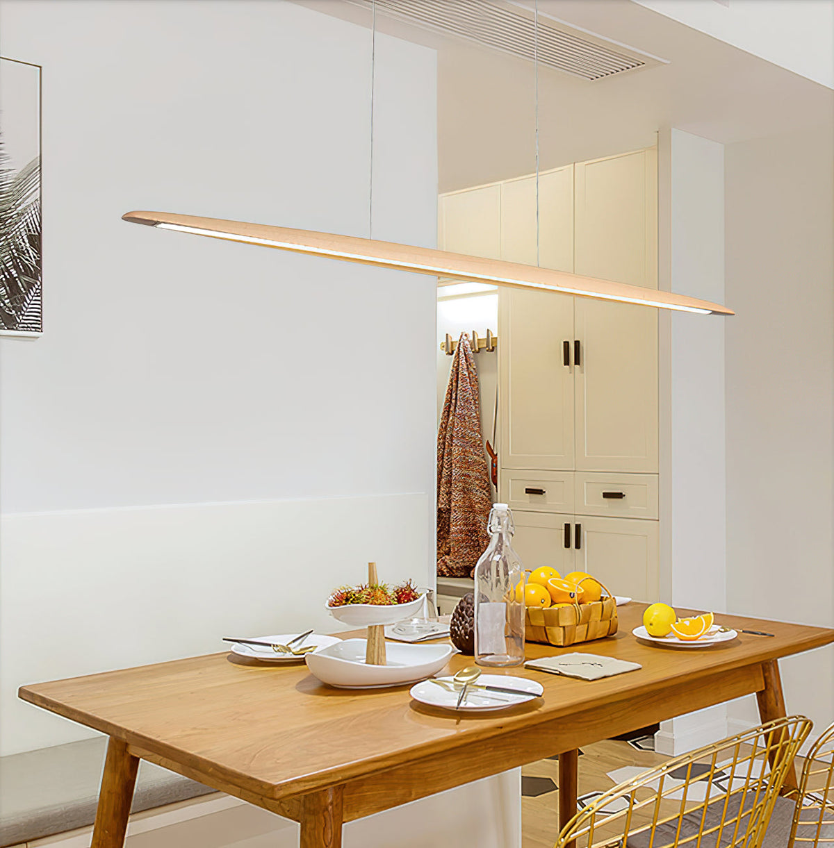 Lunivarx Suspension Bois Noyer Minimaliste-Cielum