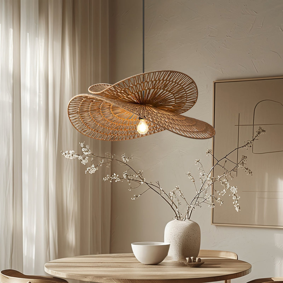 Seveno Suspension Traditionnelle en Corde de Chanvre-Cielum