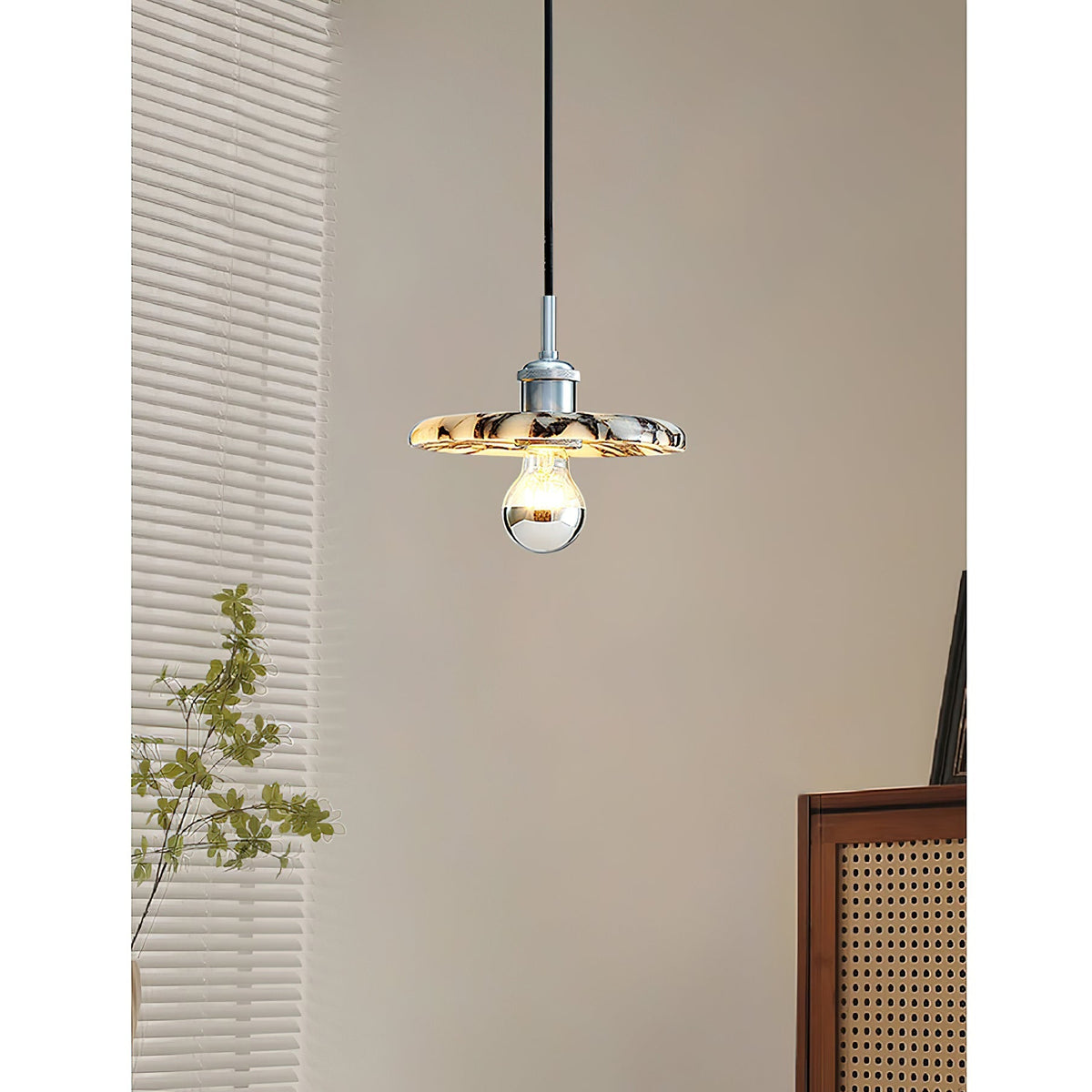 Ovelion Suspension Marbre Métal Art Nordique Premium