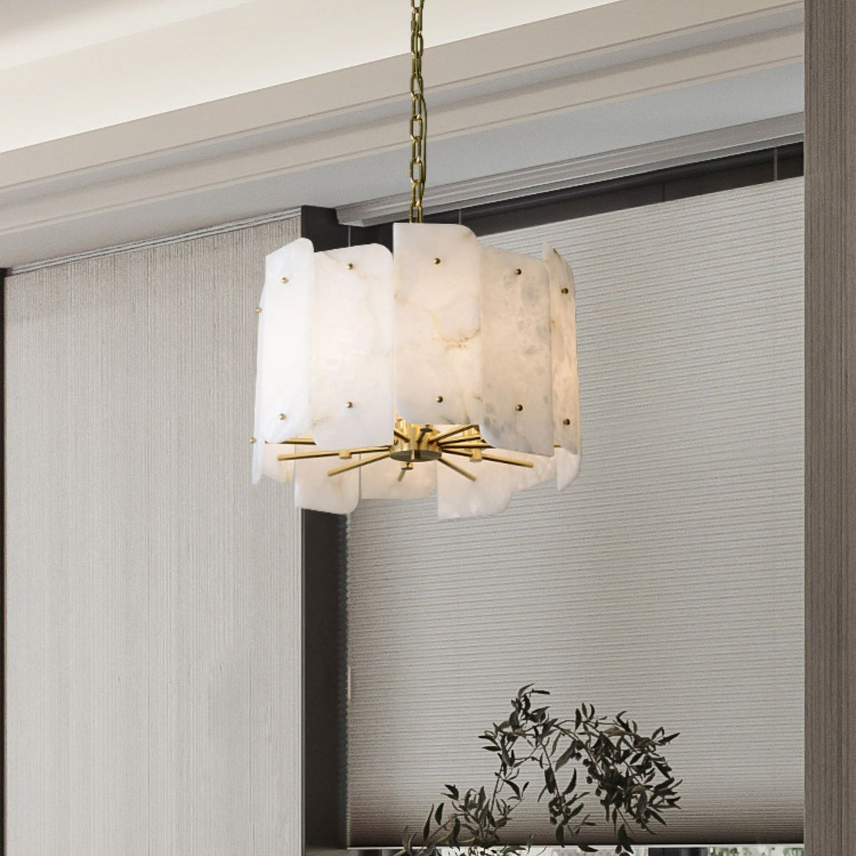 Clareon Lustre Albâtre Superposé Luxe Postmoderne