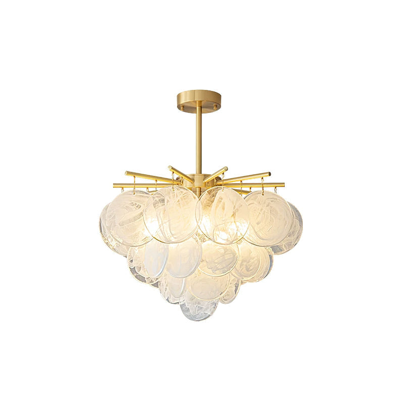Dimension diagram for the Dia 80cm Celestia Chandelier.