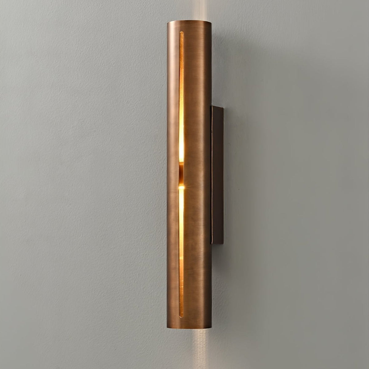 Revely Applique Murale Cylindre Laiton Minimaliste Moderne-Cielum