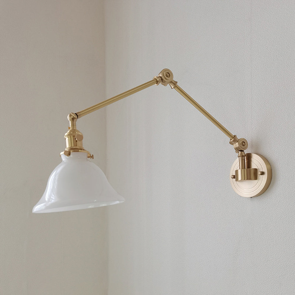 Epoch Applique Murale Vintage/Pliable, Vert/Blanc, Métal, Chambre