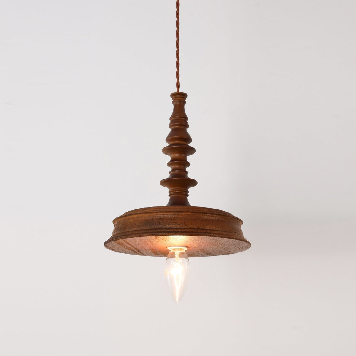 Iraeiel Ancien Minimaliste Bois Suspension