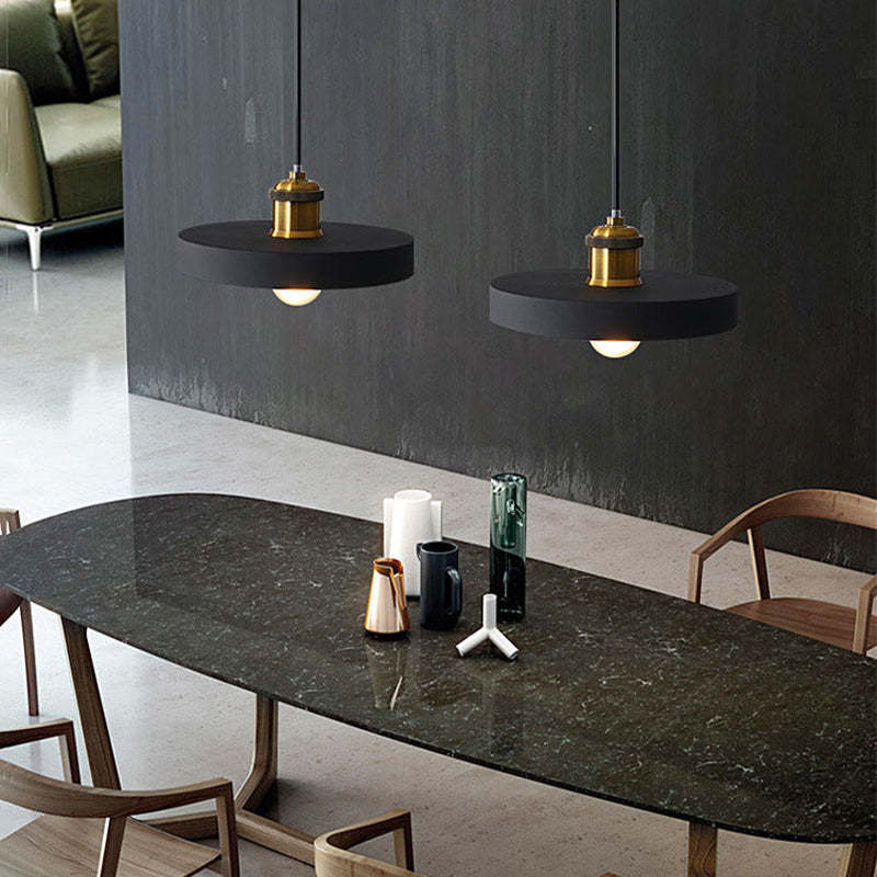 Astel Luminaires Suspension Nordique Blanc/Orange/Noir/Gris. Salon-Cielum