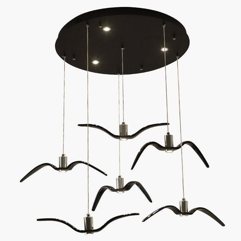 Arova Suspension Lampe Ailes d'Oiseau pour Salon-Cielum