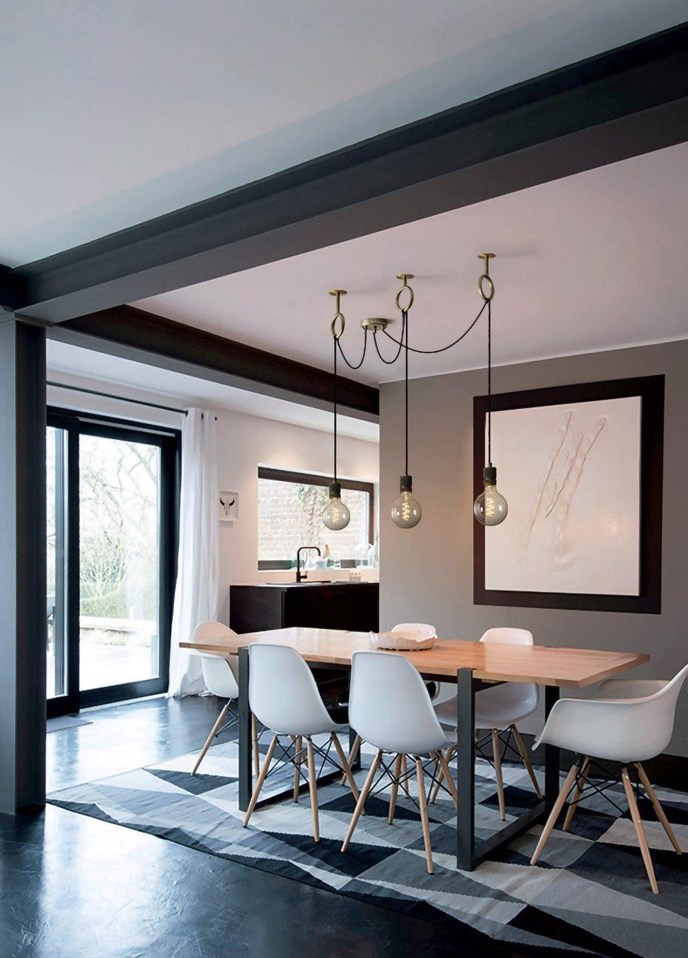 Nominex Lustre Industrial Spider Bulb Hanging-Cielum