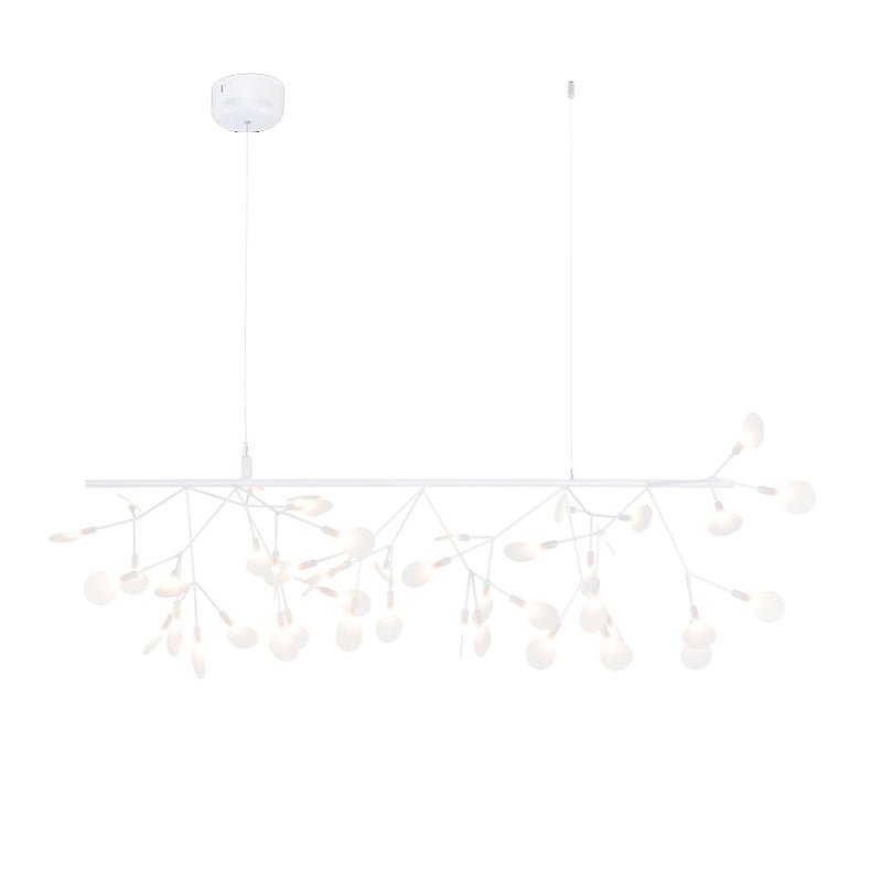 Kevenq Lustre LED À Branches Longues Et Linéaires Artistiques-Cielum