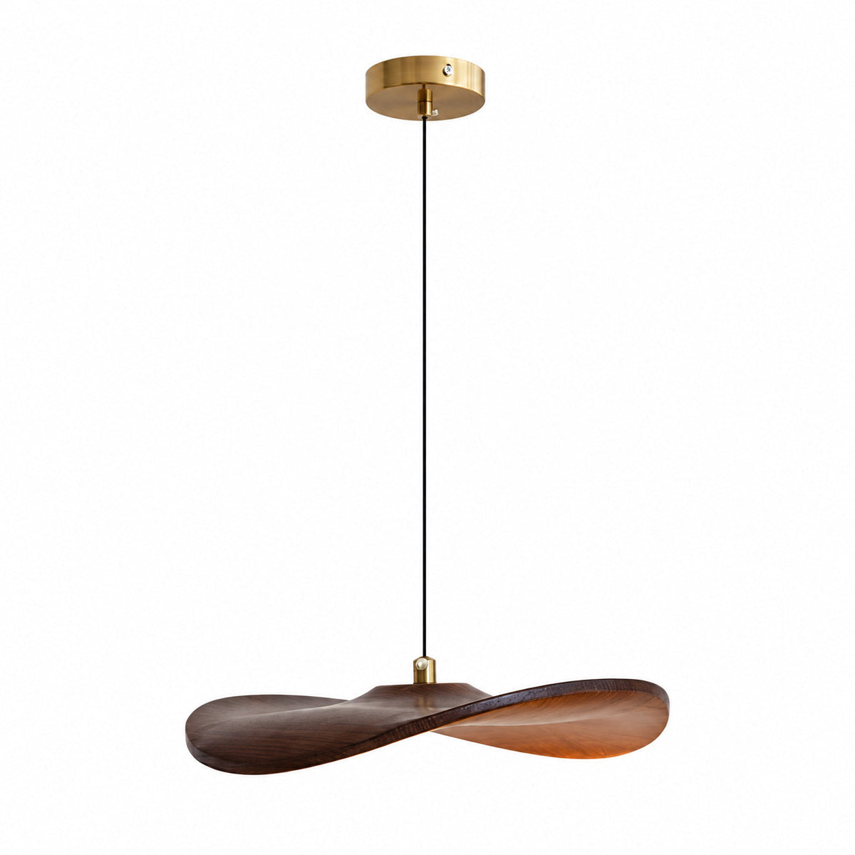 Lowenstone Lustre À Pales En Bois