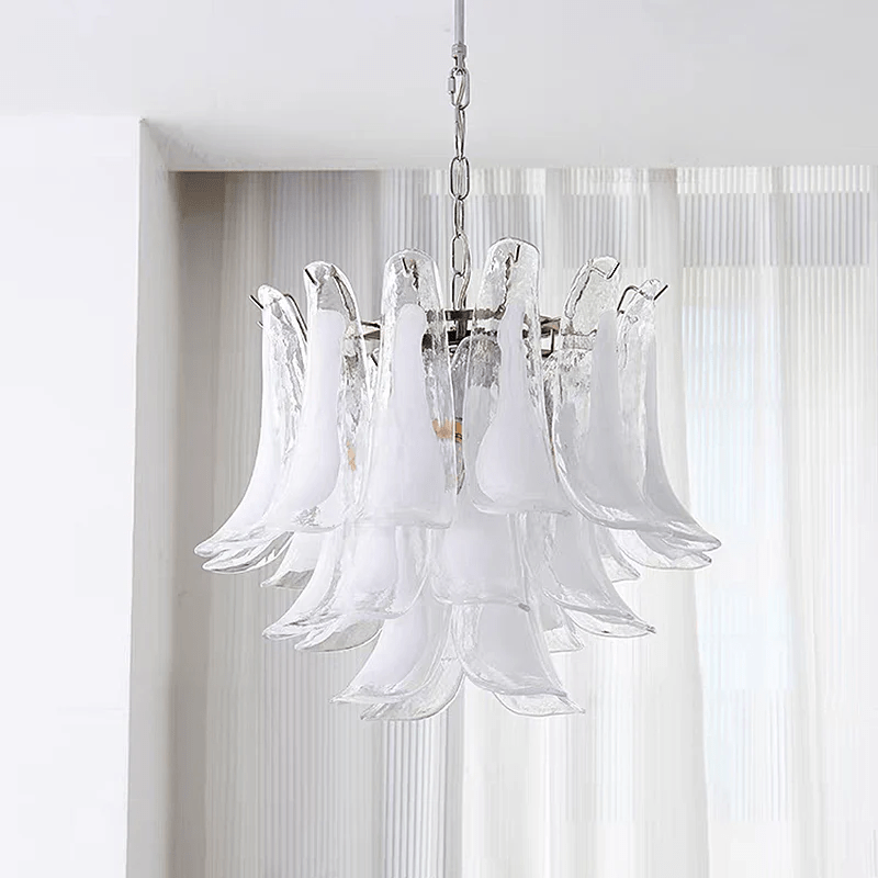 Arixon Lustre Pétales en Verre de Murano Vintage-Cielum