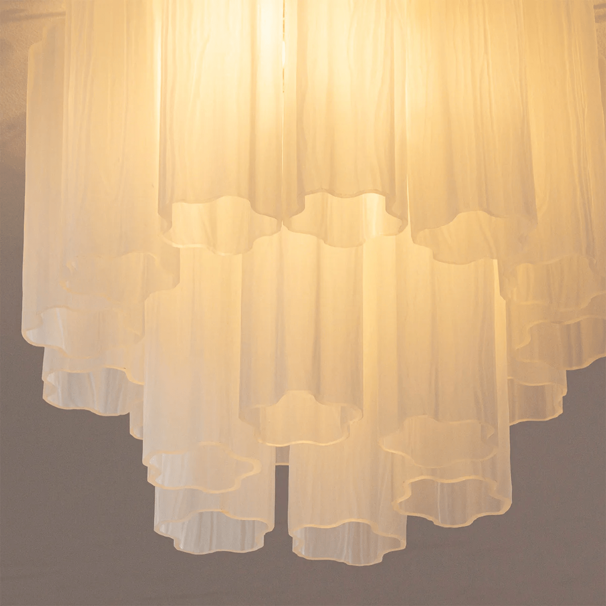 Serin Plafonnier Style Cascade Rose