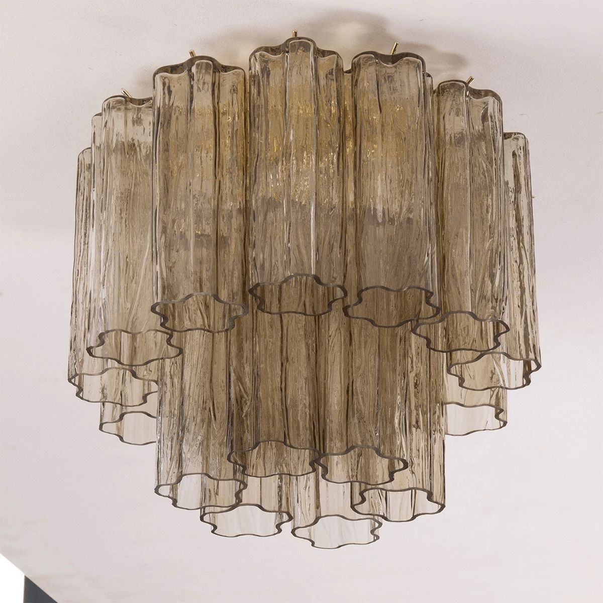 Serin Plafonnier Style Cascade Rose
