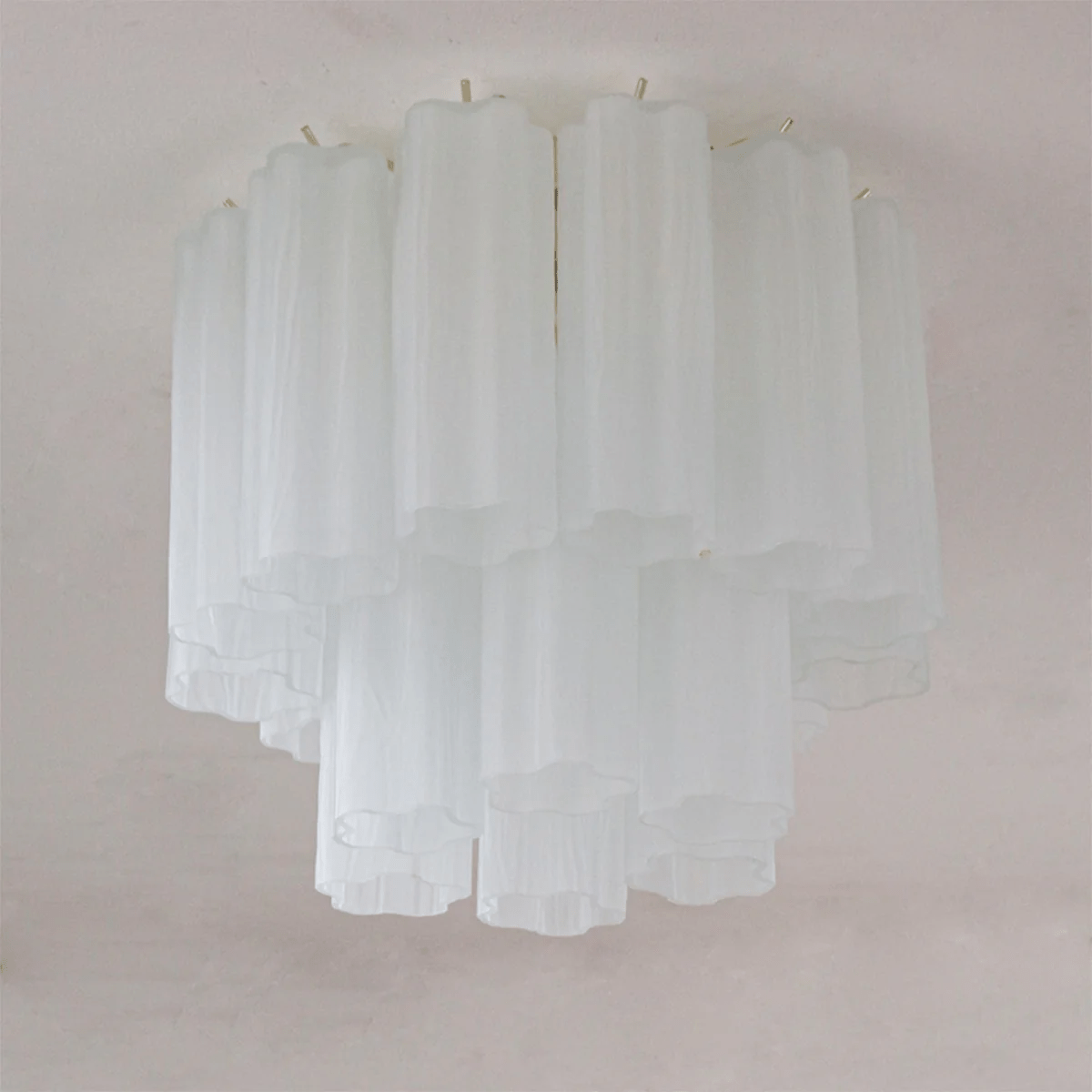 Serin Plafonnier Style Cascade Rose