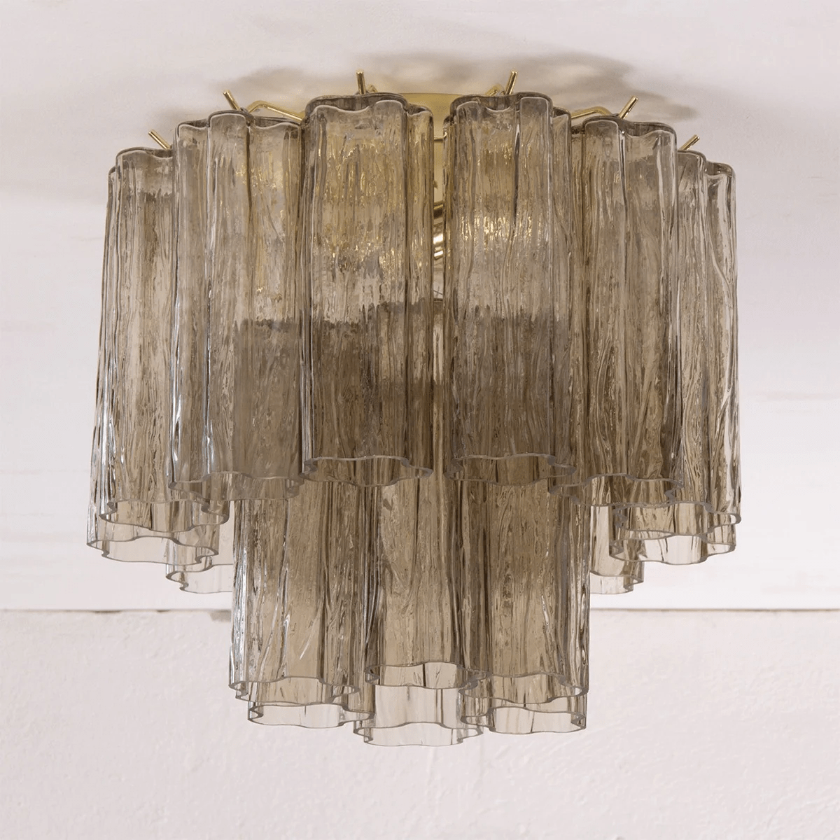 Serin Plafonnier Style Cascade Rose