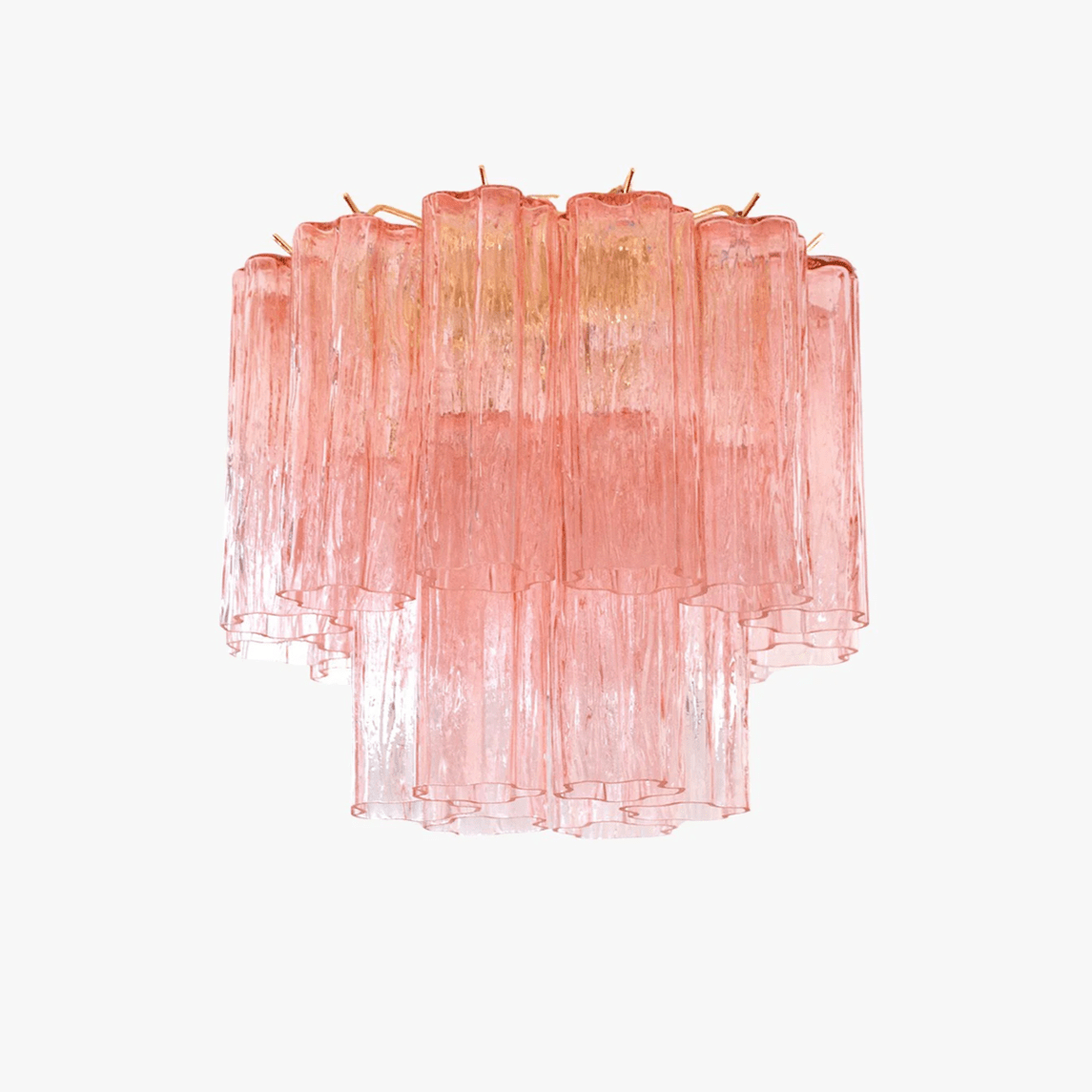 Serin Plafonnier Style Cascade Rose